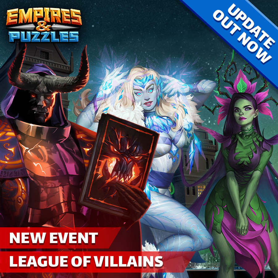 Version 35 Update Out Now! 🆕 Including all-new Friendly Raids, The League of Villains Challenge Event & more! ⚔️ Check out the full release notes here: forum.smallgiantgames.com/t/version-35-r…