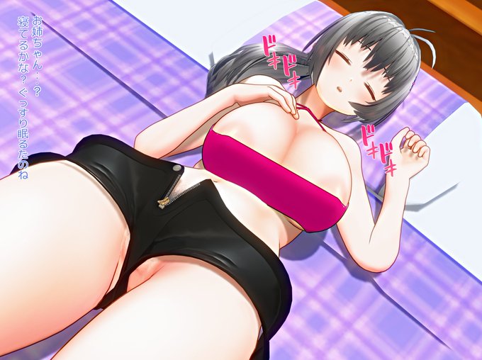 #COM3D2 熟睡してるお姉ちゃんを悪戯をした 