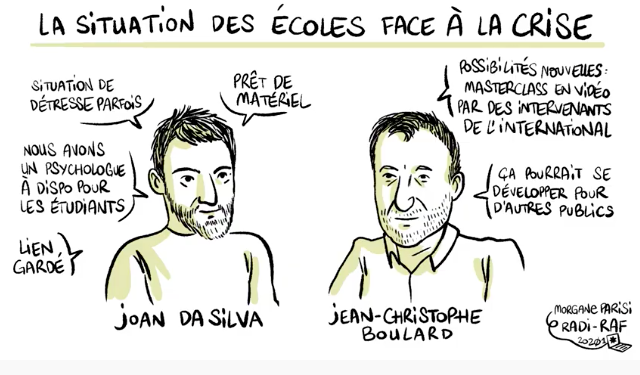 MazereauReca's tweet photo. e-RAF : à suivre à 16h40 les interventions pour le RECA de Joan Da Silva et Jean-Christophe Boulard sur la modification des pratiques de formation liée à la crise sanitaire. https://t.co/LtK729hTEb