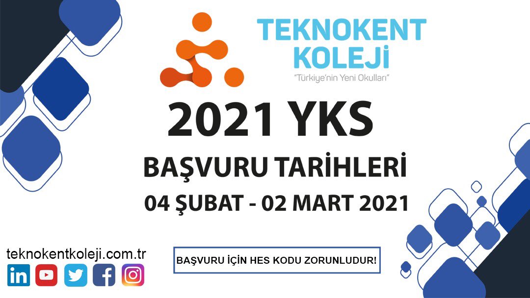 #teknokentkolejleri #hayatahazırlar #Türkiyeninyeniokulları #yks2021 #yks #tyt #ayt