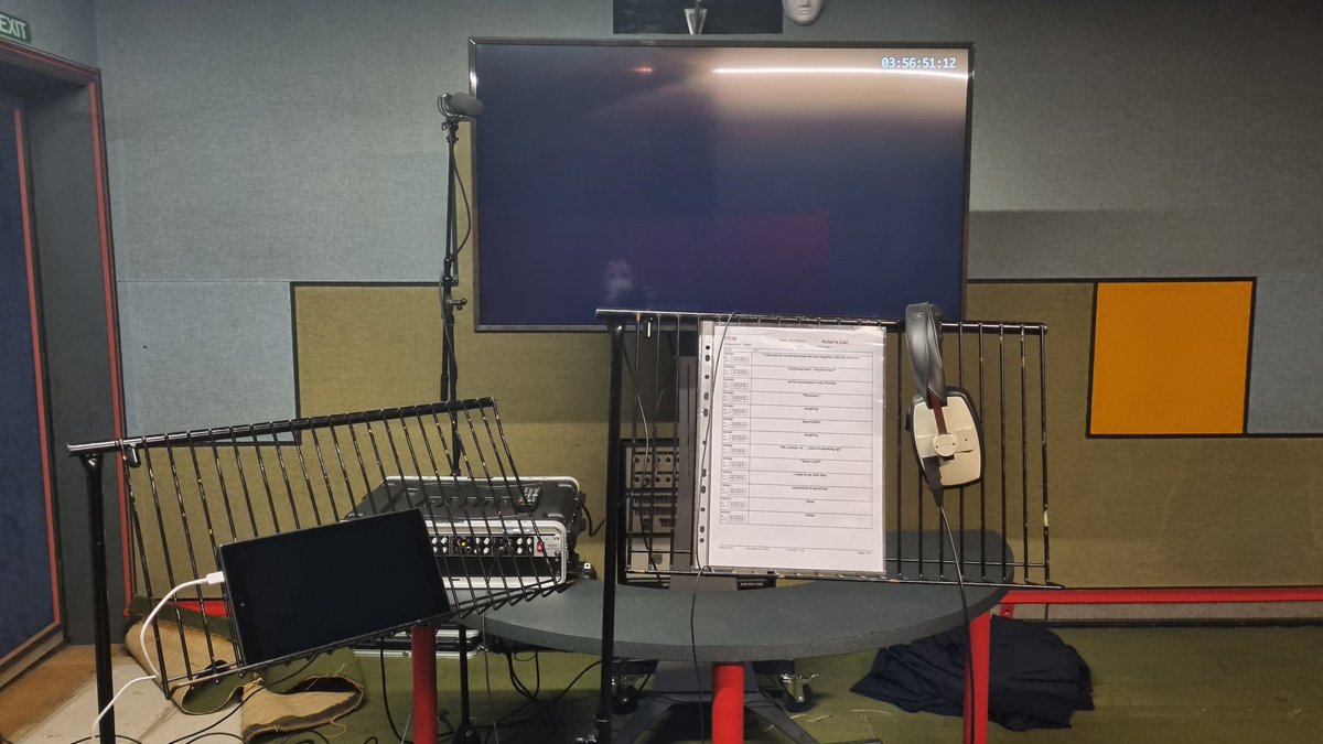 8dB_Sound's tweet photo. @SourceElements @nonlethalapp @AvidProTools
More #Covid19Safe ADR, with the lovely Kris Marshall.
#RemoteWorkflowWORKS #ADRMaster #SourceLiveLowLatency https://t.co/DXfLtu4YQ9