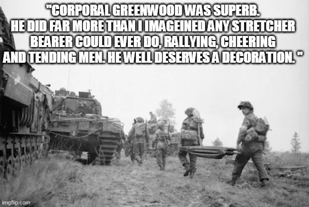 Seriously, balls of steel doesn't begin to cover it when it comes to the work of SBs in action.I remain in awe of Corporal Fred Greenwood's actions, who earned 1st Oxf & Bucks' first Military Medal of the campaign for rescuing casualties, treating and rallying in action. /15