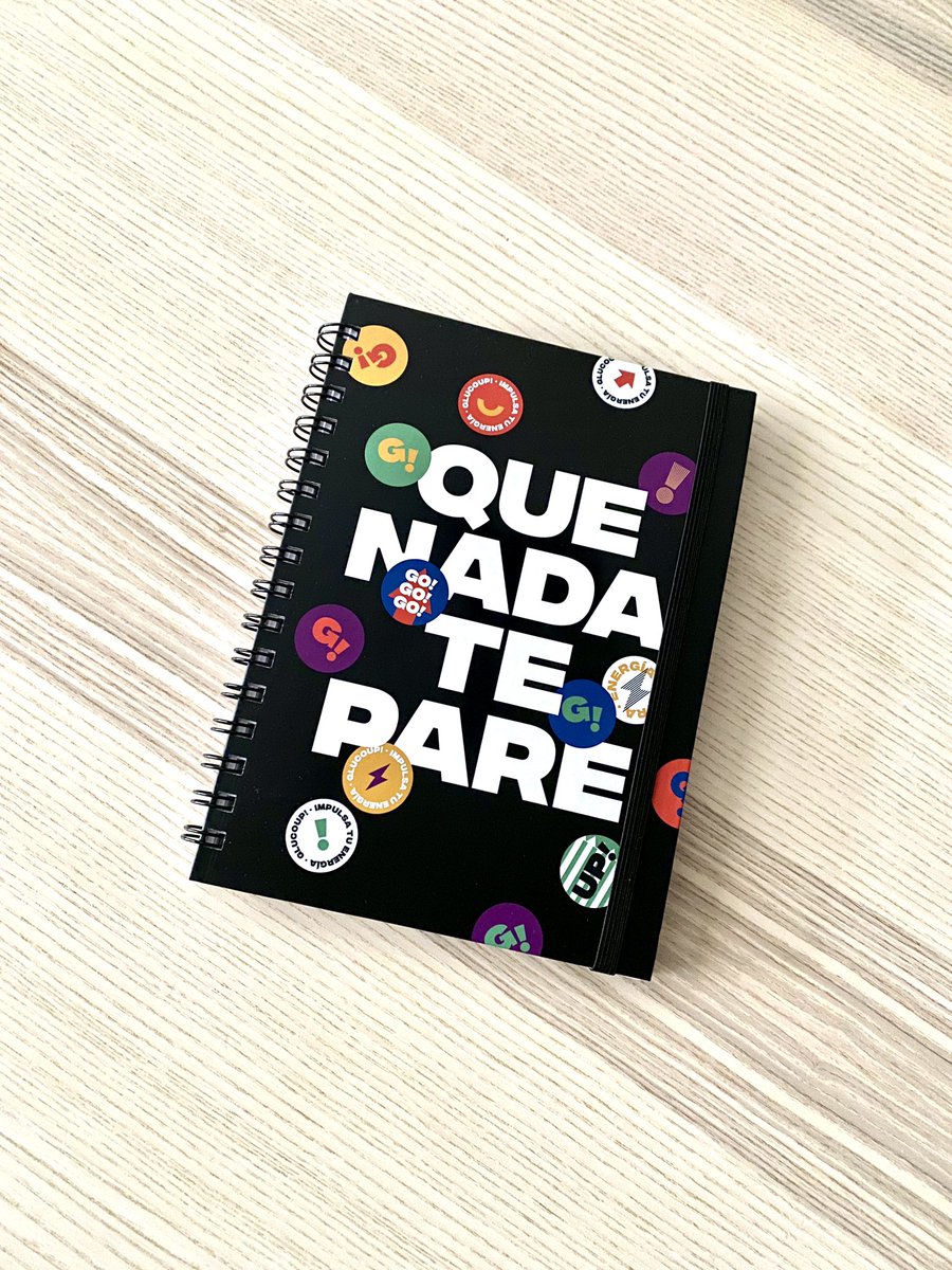 GlucoUp's tweet photo. Cuaderno GLUCOUP! #QUENADATEPARE para acompañarte a cualquier parte.
¡Echa un ojo! -> https://t.co/c6Bf5Z0AG7
Millones de GRACIAS!!!
#glucoup #impulsatuenergia #gstuff #cuadernos #scketchbook #notebook #diario #familiaGLUCOUP #singluten #glutenfree #diabetes #deporte #viajar https://t.co/HkDs8Iv2GX