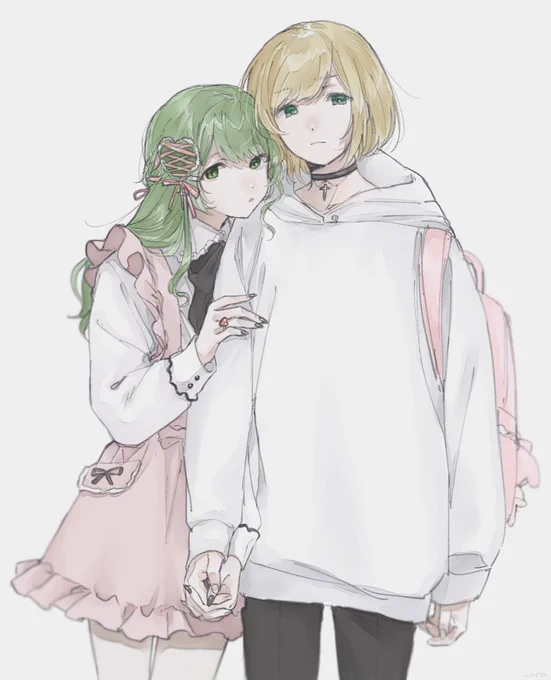メルヘン彼氏とメルヘン彼女世界線のかざちゃんとアキくん⚠️ 