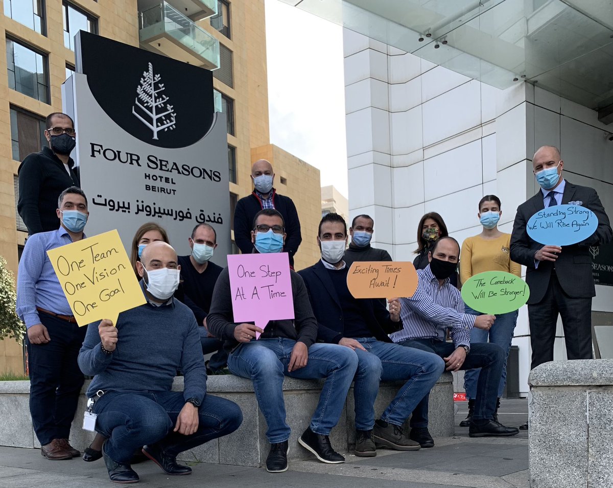 A new year, a fresh start for #FSBeirut. As we plan our journey to restoring our beautiful Hotel, we have just concluded our first leadership workshop. Objectives, strategies &amp; a clear vision are among the many topics tackled to equip the team for a successful reopening.