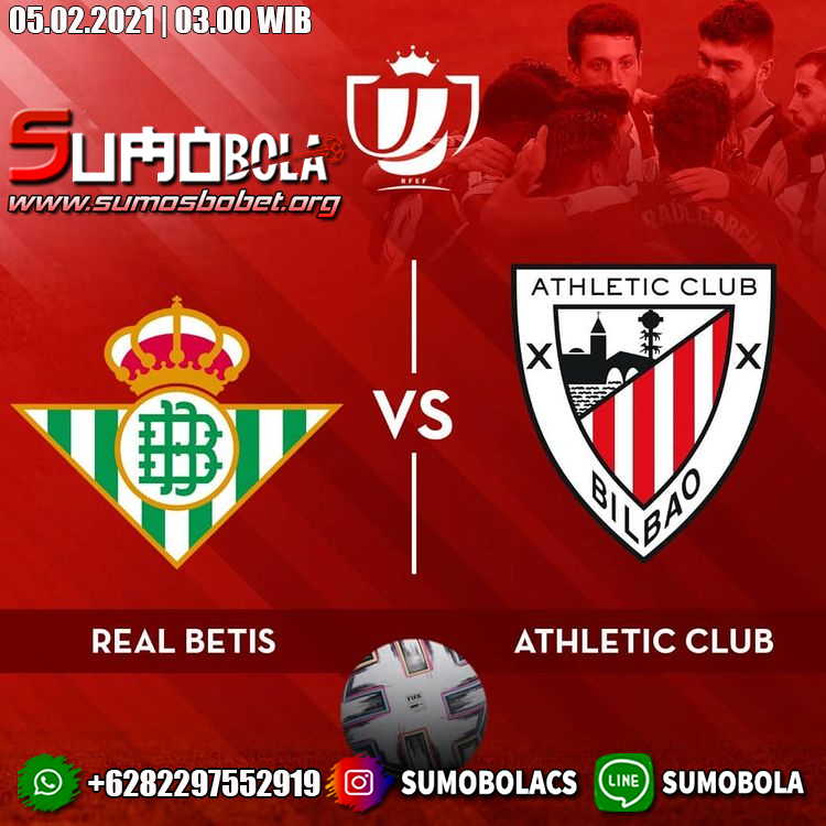 SumoOfc's tweet photo. SPAIN - COPA DEL REY
Real Betis vs Athletic Bilbao
JUMAT, 05 FEBUARI 2021
TIME : 03.00 WIB
Main dan Menangkan Hanya di SUMOBOLA !
BONUS DEPOSIT HARIAN 10%
WA : +855 968658892
#sangeberat 
#lonthe 
#Selingkuh https://t.co/PeNawgdOp1