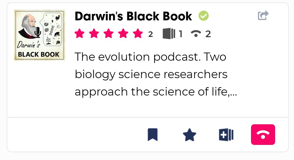 We have been featured in <a href="/Podchaser/">Podchaser</a>'s '50 Podcasts to Discover in February 2021' list! 🌟 All our episodes are available here. podchaser.com/podcasts/darwi…