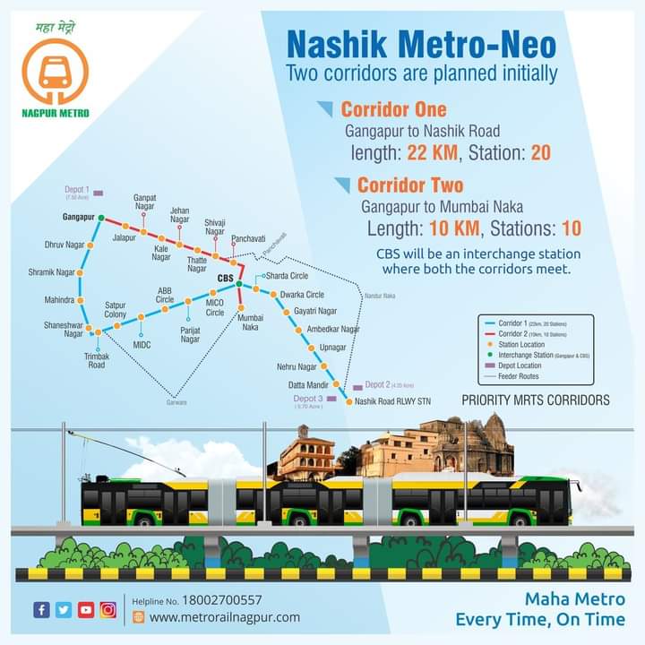 Nashik Metro tweet media