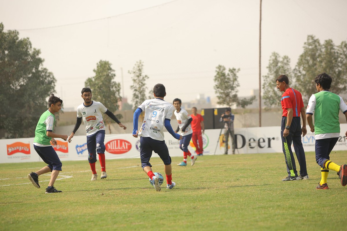 OlympiadKhi's tweet photo. A glimpse of the #Football Competition of Baitussalam Olympiad Season 5.

#Baitussalam #Olympiad #Olympiad21 #AreYouGameEnough #Day1 https://t.co/I4ExqY5pVz