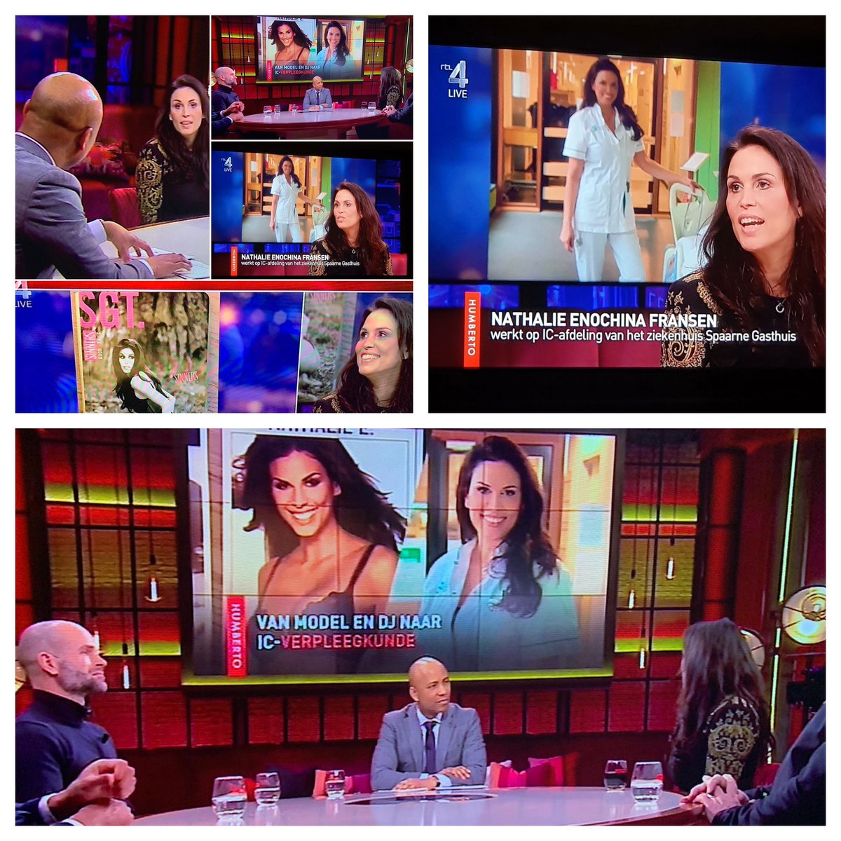 Afgelopen zondag live in de uitzending bij <a href="/HumbertoTan/">Humberto Tan</a> met <a href="/BadrHari700/">Badr</a> <a href="/erbenwennemars/">Erben Wennemars</a> <a href="/glenfaria2016/">Glen Faria</a> <a href="/joepwennemars/">Joep Wennemars</a> #humberto #rtl4 #livetv #tv #interview #dj #IC #spaarnegasthuis #haarlem #dj_eno_c #nathalieenochinafransen