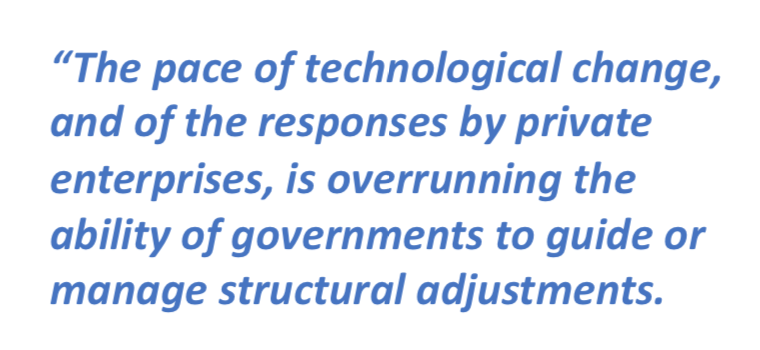 MalmgrenStrate1's tweet photo. Some perspectives from @Halsrethink's 1983 report on 'The impact of advanced technologies...' Which can be found in our library of MSI Vintage Series reports. #GlobalTrends #Tech #Innovation #ThePathAhead #Transformation  #ParadigmChange #Systems https://t.co/hTBeDjFKGz