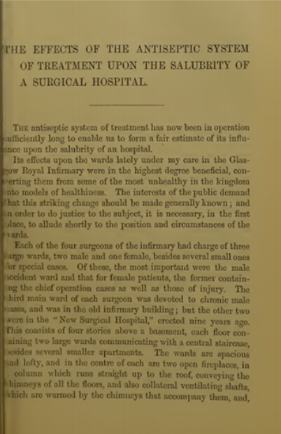 bodleianlibs's tweet photo. Fed up with vaccine scepticism?

Spare a thought for surgeon Joseph Lister. 

It took 20+ years for his plea to use 'the antiseptic system' in hospitals - based on statistical data - to be heard in Britain!

'Moments in Medicine' Learning Resources at: https://t.co/VIo1x64DES https://t.co/mKbsYhs5ce
