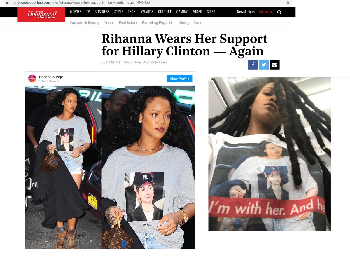 that too taxpayers' money ?(unless that person diverted the funds somewhere)Also Hillary has praised Soros publicly many times & has said that-"America needs Soros"We have also seen Rihanna campaigning for Hillary Clinton many timesWatch the video7/10