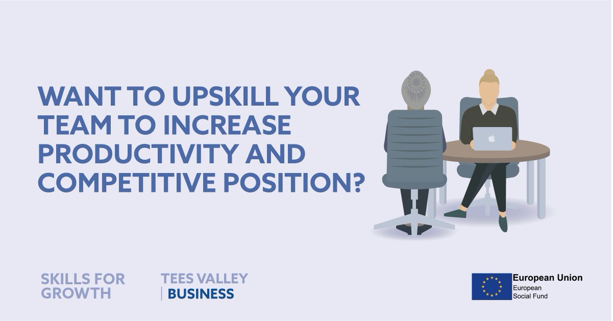 1/ Wondering how our new Skills for Growth programme could help upskill your team and grow your business?This thread will answer some of your FAQ's   #TeesValleyBiz