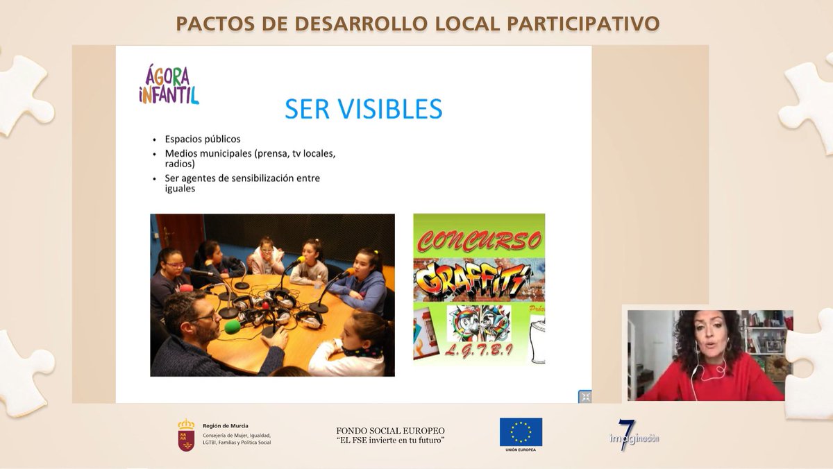 Miriam de la Rosa de <a href="/Coglobal_es/">Coglobal</a> hablándonos de los derechos de la infancia y el proyecto "Agora Infantil", un programa de democracia participativa municipal destinado a chicos y chicas #jornadapactos21