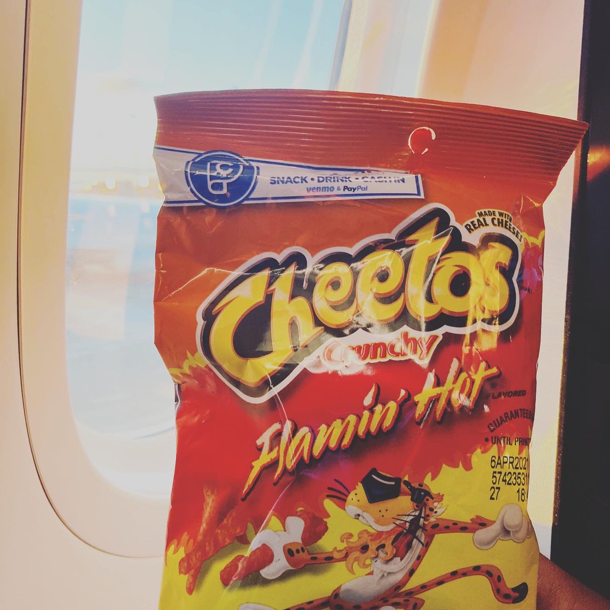 Well, I may not have won Miss Jetset, but I did score a bag of Hot Cheetos on a U.S. layover flight. #winning It was a pleasure raising funds for the B+ Foundation. THANKS to everyone that voted/donated! 🙏🏾 #bplusfoundation #jetsetmagazine #cancercare #socialgood #community