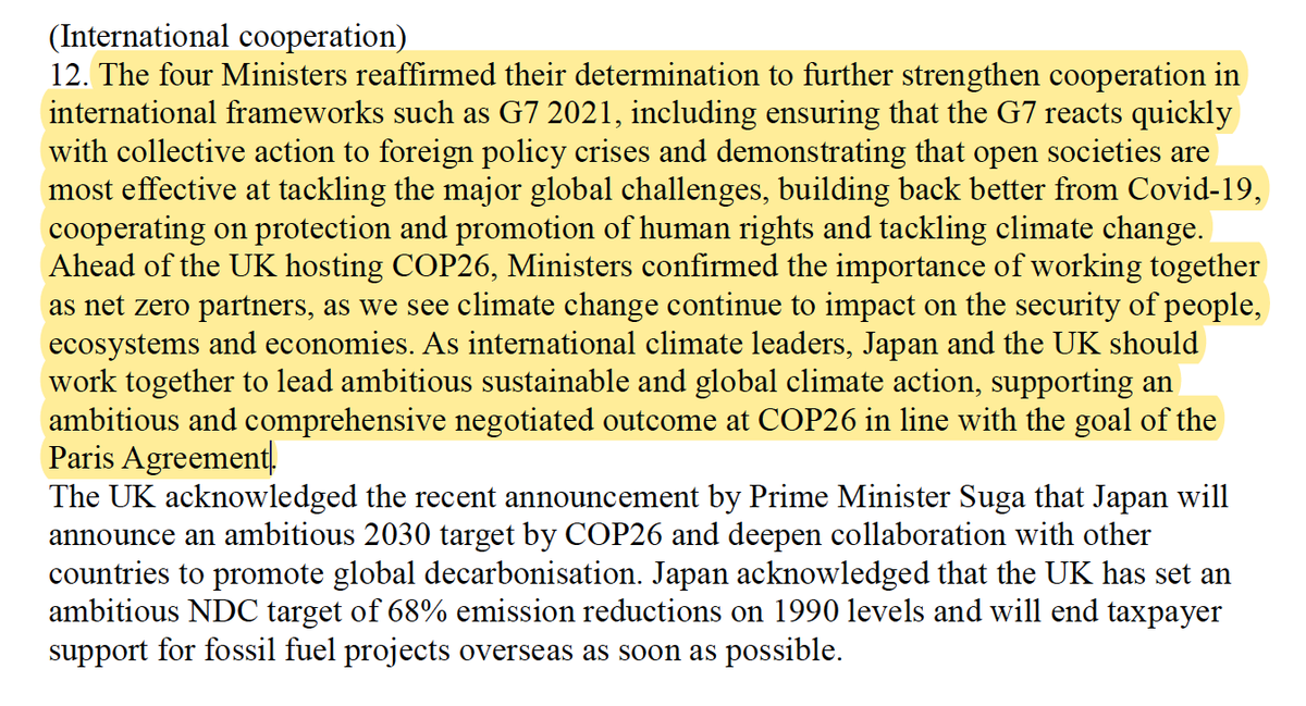 This neatly leads to the next topic: international cooperation. Here, it will be interesting to see how G-7, COP 26, are being leveraged to mutually support the ‘shaping’ of international affairs in a way global issues help ‘constraining’ the potential challenges of revisionism.