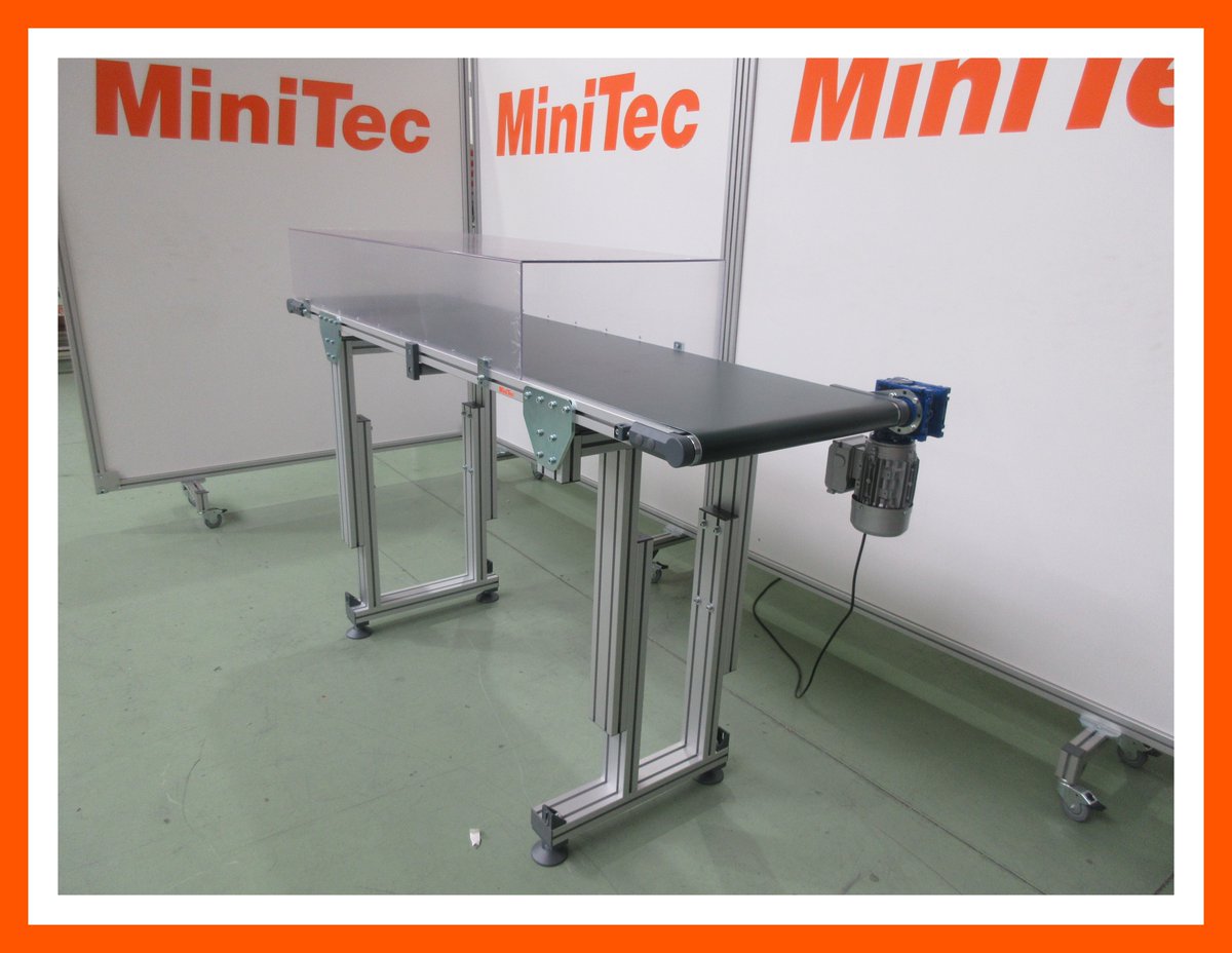 minitecesp's tweet photo. #Transportador de banda con túnel, perfiles de #aluminio y accesorios #MiniTec. 
#engineering #automation #linearmotion #industry
#manufacturing #TechIndustry #conveyor 
#profilsystem #workstation 
#machineguards https://t.co/mKGvUSCu2D