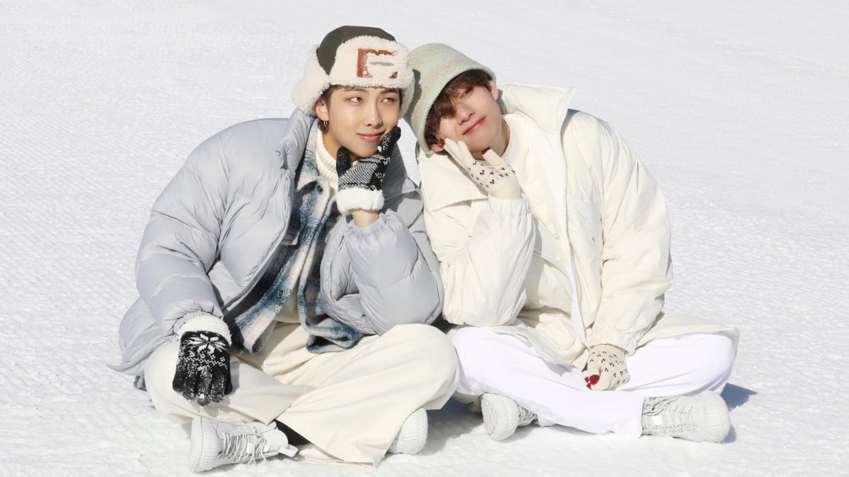 2021 BTS WINTER PACKAGE 🐨❄️🐻 #RM #V @BTS_twt