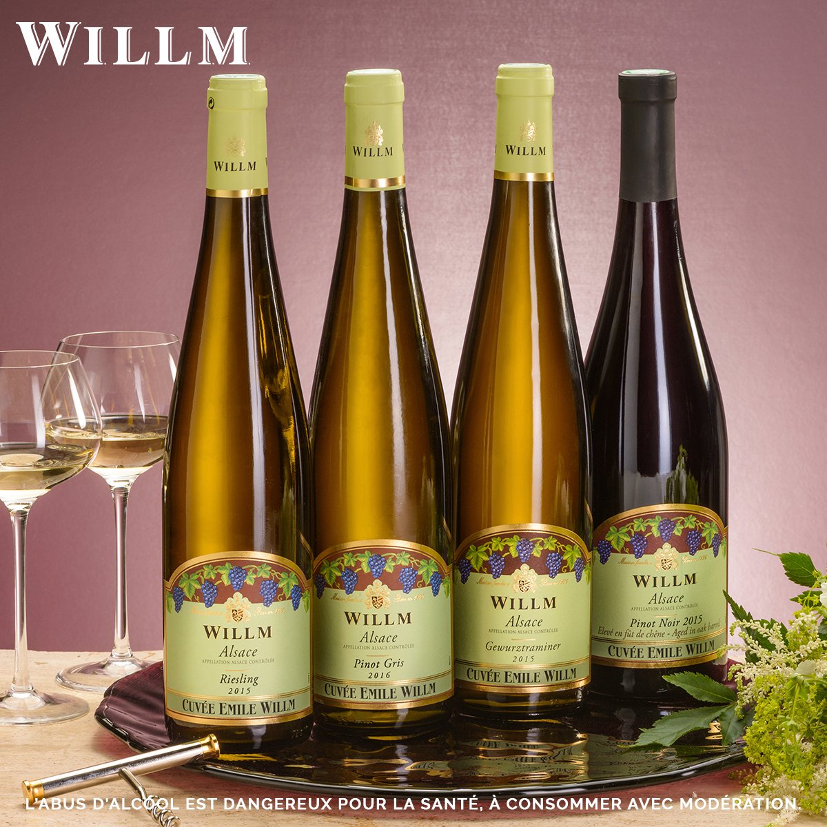 Our Cuvée Emile Willm range pays homage to the son of Adolphe Willm who founded our Maison in 1896. All of these #wines are made from plot selections with precise characteristics. These are #ample and #complex wines.