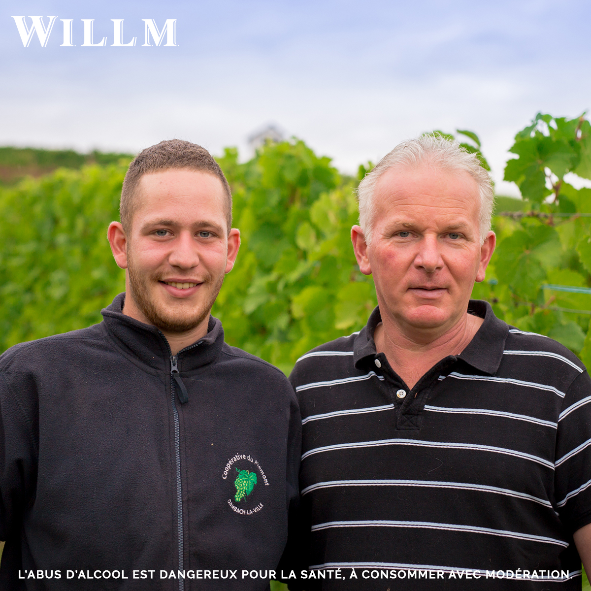 Dominique and Lucas cultivate wine in the #GrandCru Kirchberg de Barr and the Clos Gaensbroennel. They put lots of love into #cultivating their #vines “We are proud to contribute to the production of these fine wines, the fruits of our family’s labor”.