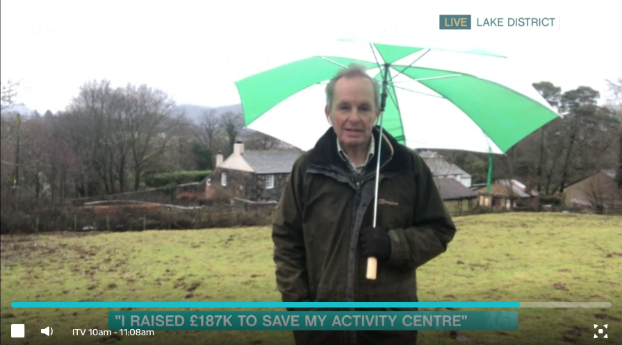CalvertLakes's tweet photo. What a star Oliver! Another amazing feature on @thismorning thanks to @hollywills and @schofe @CarriAnnTaylor for your support. #oliverscalvertarmy has now raised over Β£187,000. A massive thanks to everyone but particularly Oliver and family @sarahvoysey #CalvertLakesBounceBack https://t.co/Y2h0T14igq