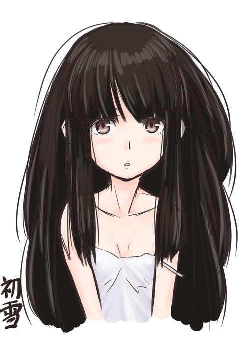 #見た人もなにか無言で初雪をあげる
改二は? 