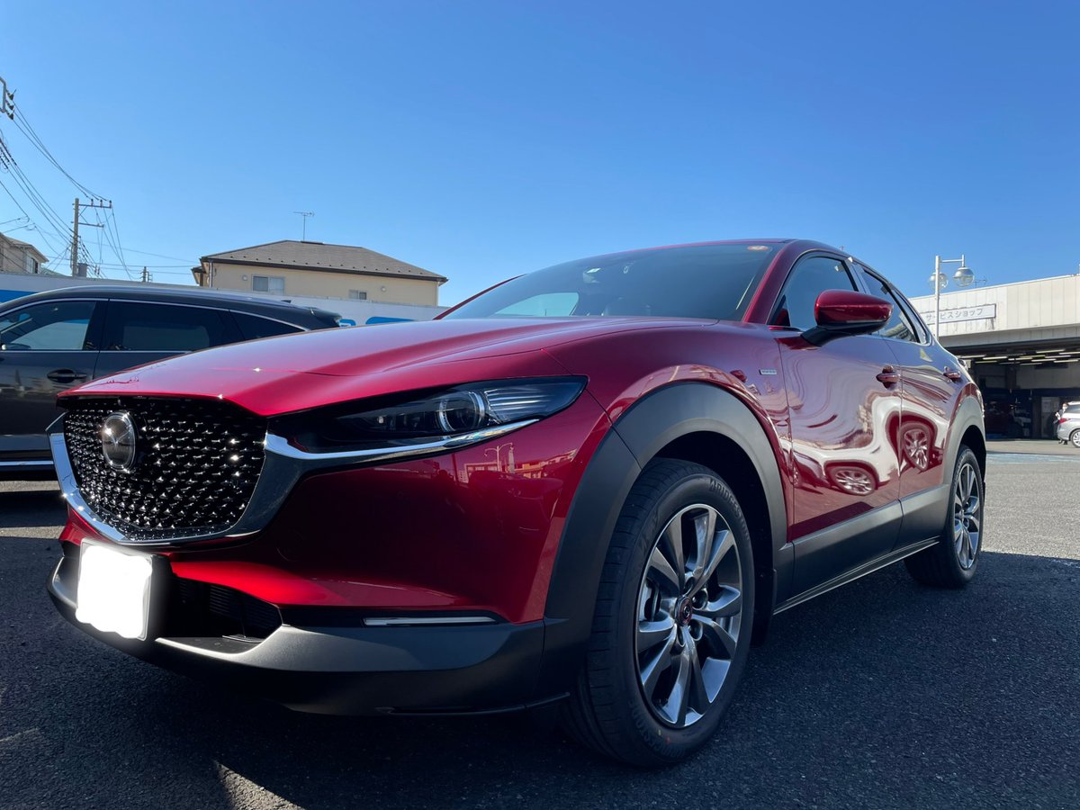 iwachanrx's tweet photo. この度
MAZDA CX-30
２０Ｓ １００周年特別記念車 ２０２０ＷＣＯＴＹ ＴＯＰ３選出記念モデル￼

納車しました！😊📸

皆様よろしくお願いします🤲 https://t.co/hUAarcoFjf