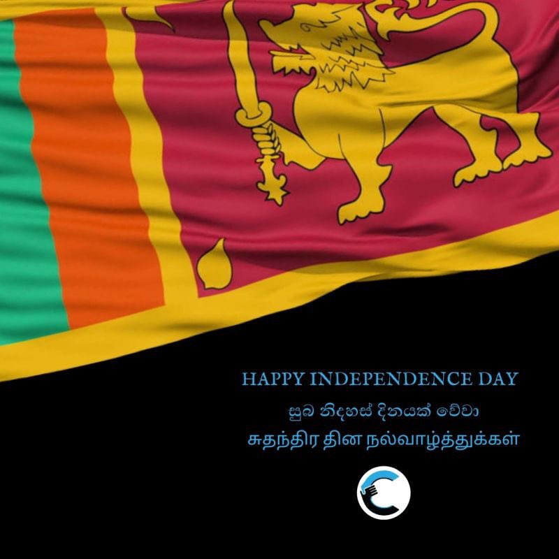 cognitri's tweet photo. Happy Independence Day Sri Lanka 🇱🇰 

#73 #lka #independenceday #cognitriconsultancy #Freedom #SriLanka https://t.co/Nc9cNp9BYz