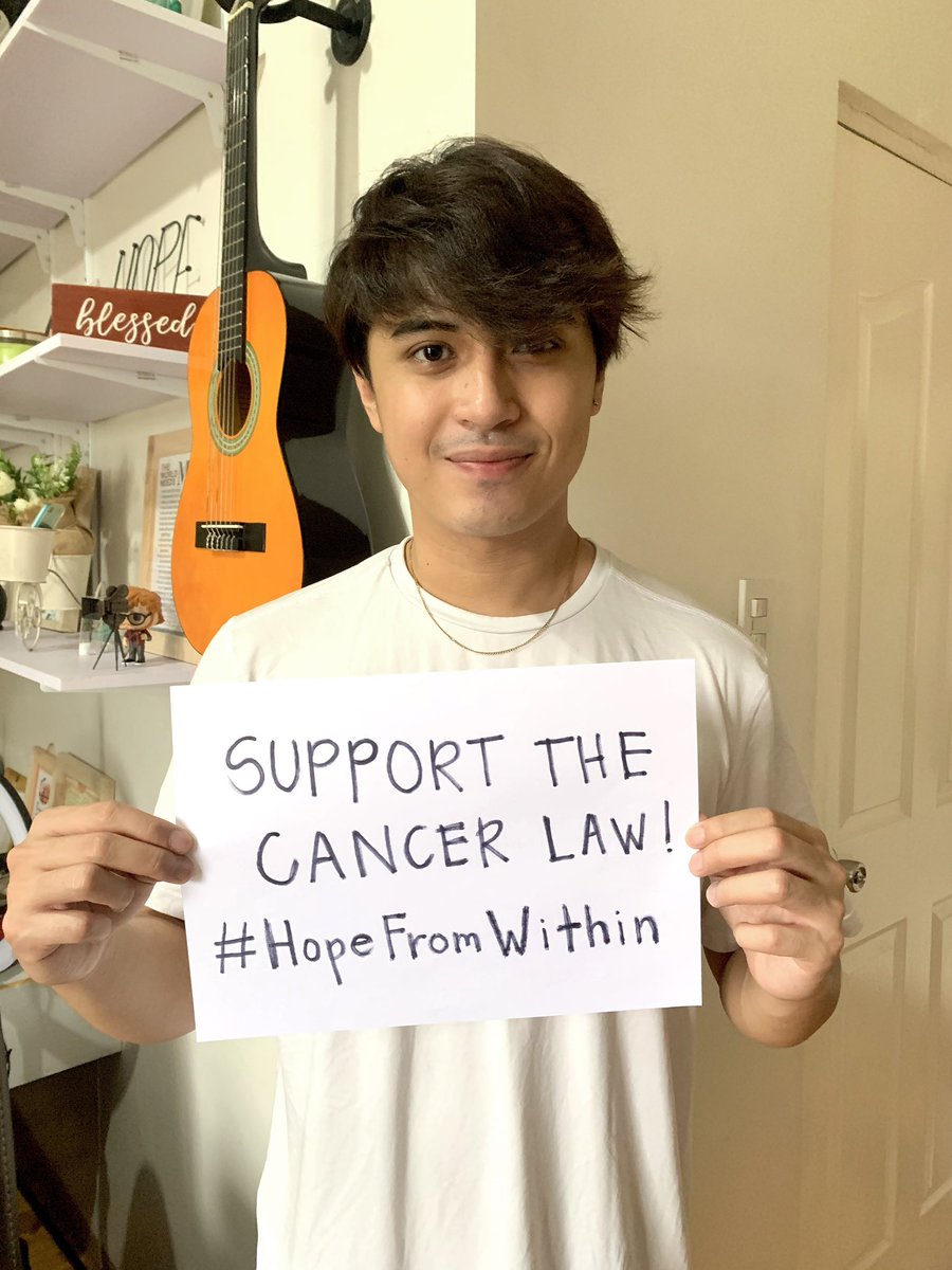 Support the Cancer Law! #HopeFromWithin

Click here to know more: 
facebook.com/Hopefromwithin…