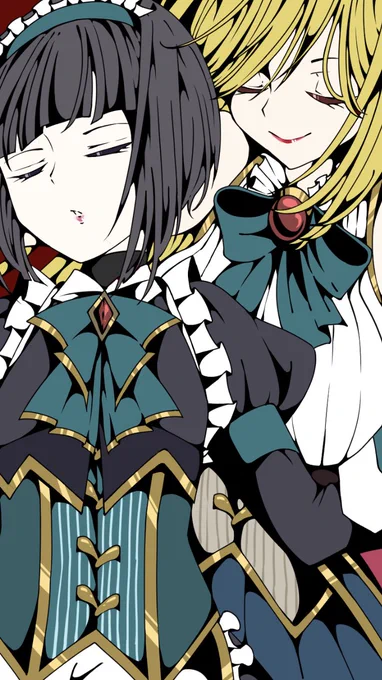 血の盟約??/白雪千夜・黒埼ちとせ
#白雪千夜生誕祭2021 