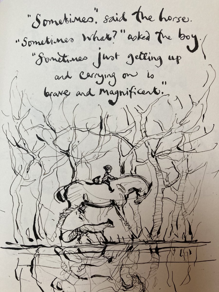 “Sometimes just getting up and carrying on is brave and magnificent”. From The boy, the mole, the fox &amp; the horse by Charlie Mackesie <a href="/BedsFSGroup/">Bedfordshire Friends & Neighbours Community</a> <a href="/TotallyLocal_LB/">TotallyLeightonBuzzard</a> @CarersInBeds <a href="/LLieutenantBeds/">Lord-Lt Bedfordshire</a> @BedfordshireWS @MindBLMK <a href="/leightonbuzzard/">Leighton Buzzard</a> <a href="/LLTCNews/">Leighton-Linslade TC</a> <a href="/LeightonCAB/">Citizen Advice Leighton-Linslade</a> <a href="/letstalkcentral/">Central Bedfordshire Council</a>