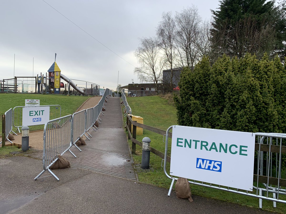 The national vaccination centre in Ulverston starts vaccinating patients today at the GSK Sports Centre.
Patients will be arriving from 1pm and will be greeted by GSK staff who have volunteered to marshal.