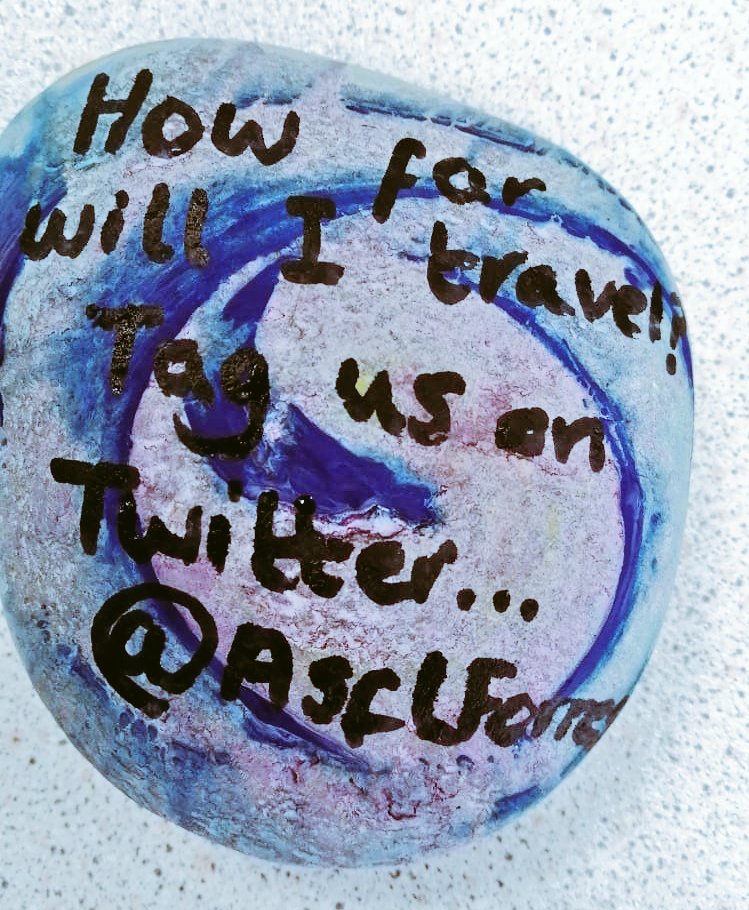 AsflForres's tweet photo. How far will our little stone travel!
#asn #travel #howfarwillitgo #travel #farandwide #acrosstheworld https://t.co/rOvWr8ZM9K