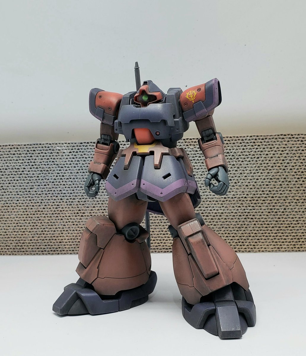 Wada Infinite Color お手軽に汚したガトードムです 独特なこのカラーリングもだんだん見慣れてきてむしろ カッコいいw ロボット魂 プロトタイプリックドム