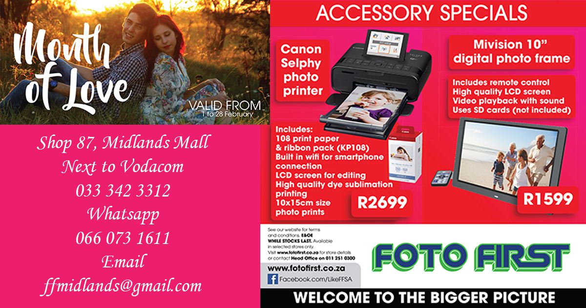 LibMidlandsMall's tweet photo. Celebrate the month of love with #fotofirst in #LibertyMidlandsMall. https://t.co/PS9O16Vy3m