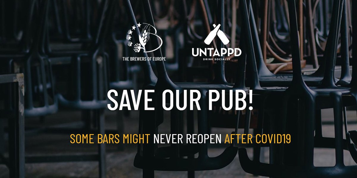 Check in with Untappd and 'save our pub!'
 
Today we're kicking-off a partnership with <a href="/Untappd/">Untappd</a>, the global beer rating app. We've joined forces to show support for struggling neighbourhood pubs and bars.

#RECONNECT #SAVEOURPUB

reconnect.beer/millions-of-be…