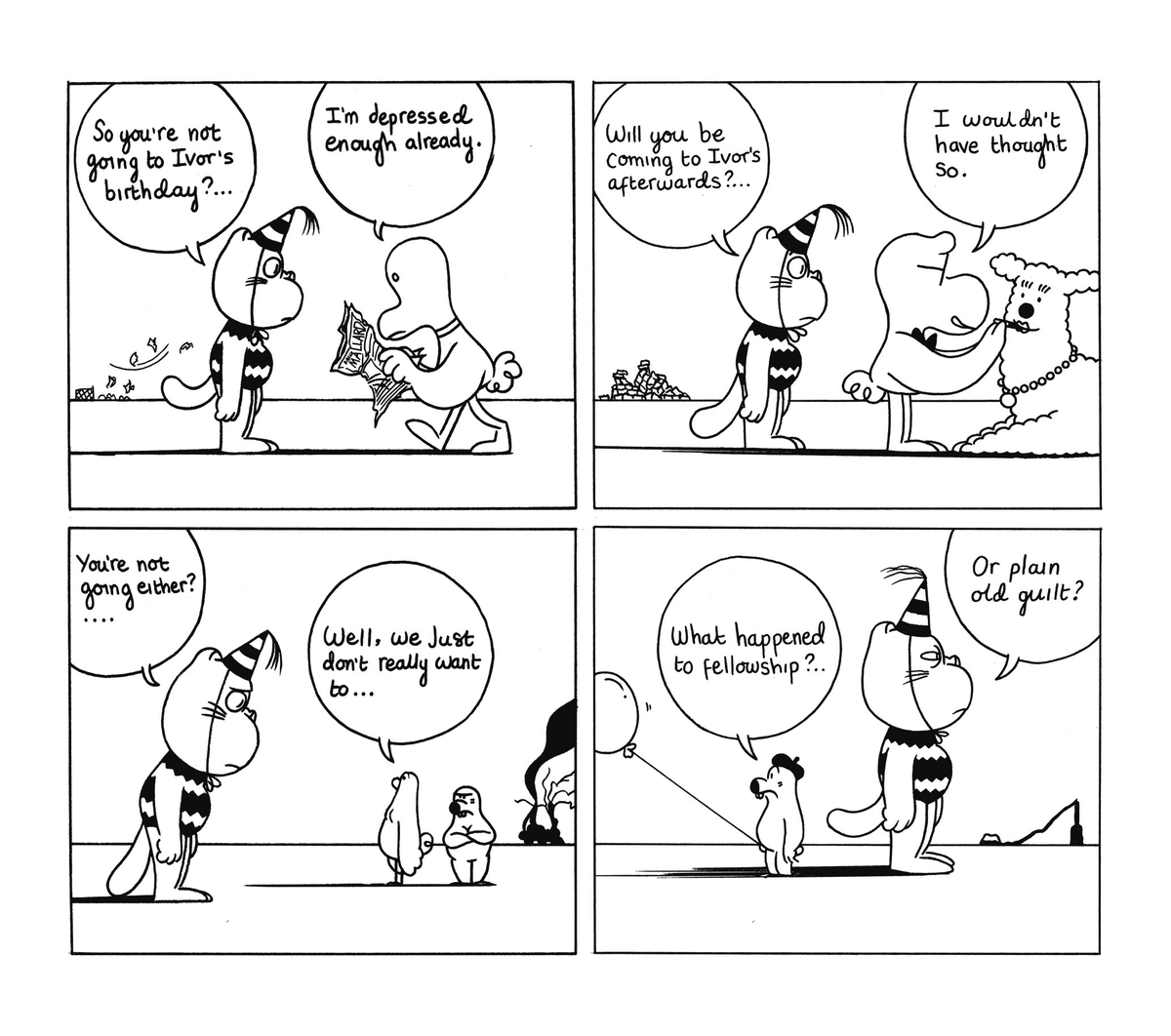 breakdownpress's tweet photo. A few strips from Richard Short's forthcoming collection, 'Haway Man, Klaus!' Out in March. Pre-order your copy now : https://t.co/t21JlWdMnE https://t.co/yFEKa9kxyY