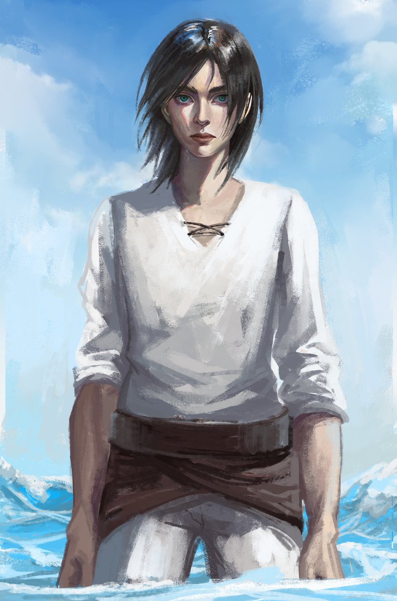 Kksirk Hazuka 壁の向こう側は海であり 海の向こう側は敵です 進撃の巨人 T Co 2twnrnwmpm Twitter