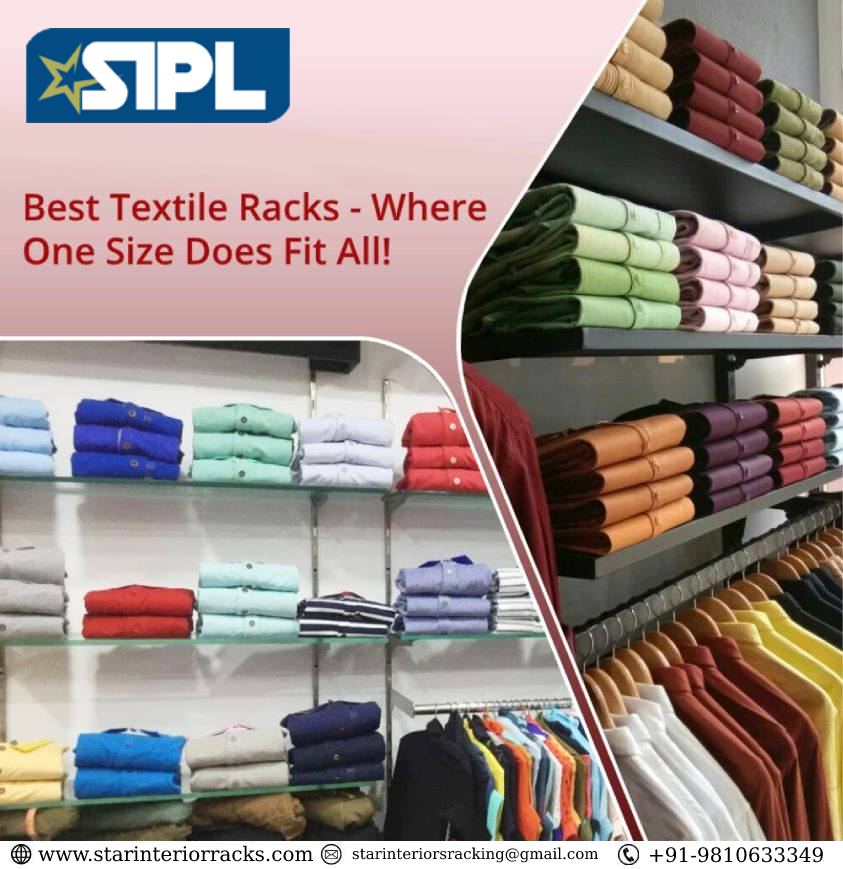 starinteriors2's tweet image. Textile Racks is one of the most suitable store fixtures is all types of retail store specially fashion Garments.
.
Web: starinteriorracks.com
Call: +91-9810633349

#TextileRacks #GarmentRack #Garments #Apparel #ClothesRack #ApparelRack #GarmentShelves #WallMounted