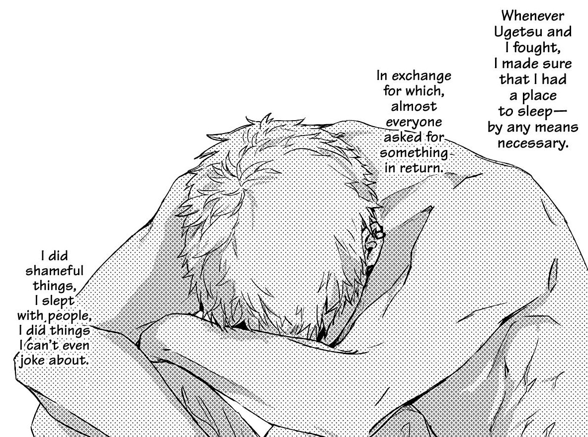 akihiko exited a very toxic relationship and never received proper love from his parents, he was struggling economically and didn't have anybody who loved him genuinely and he tried to change the way he lived just for you to say he is the worst person in the world? hear me out.