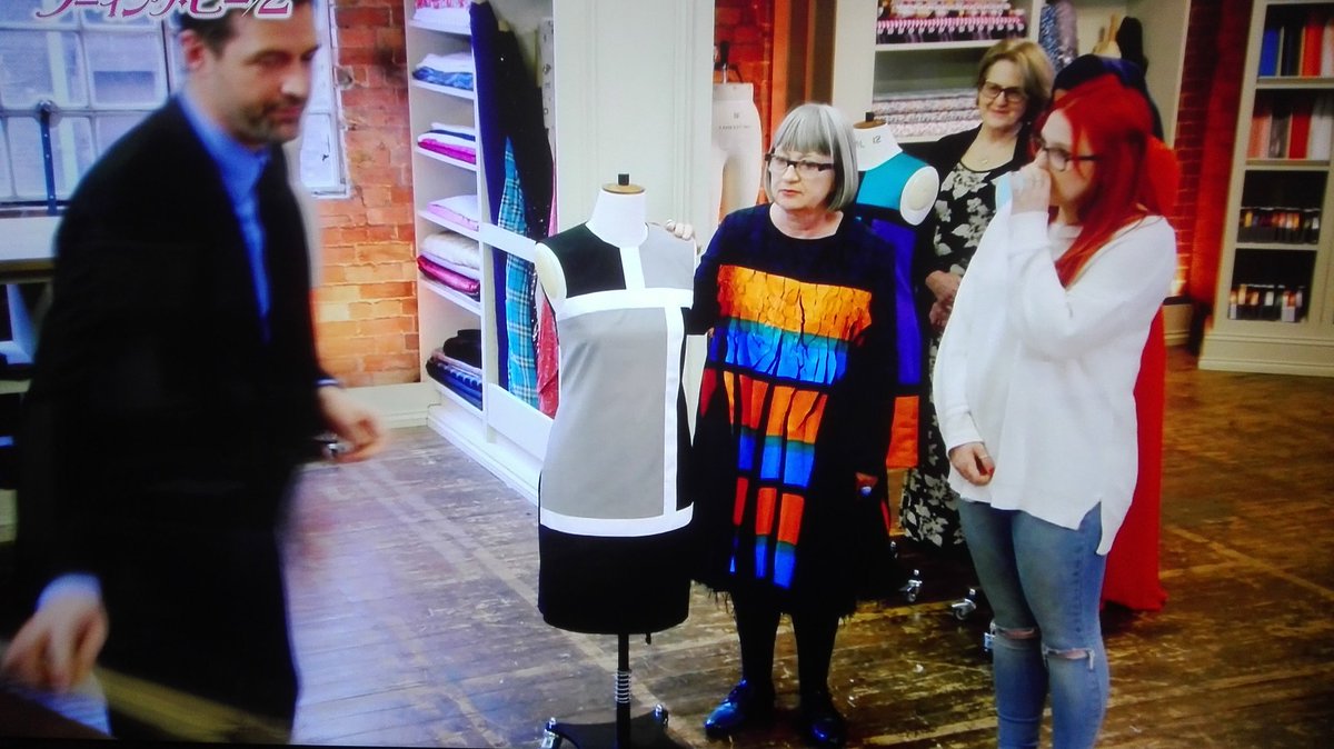 りわ このタイプのワンピースでモノクロは斬新 ソーイングビー2 ソーイング ビー2