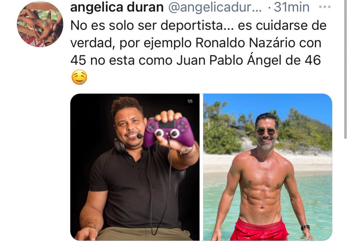 Se puede halagar a Angel sin necesidad de criticar al Ronaldo. FENÓMENO TODA LA VIDA 👏