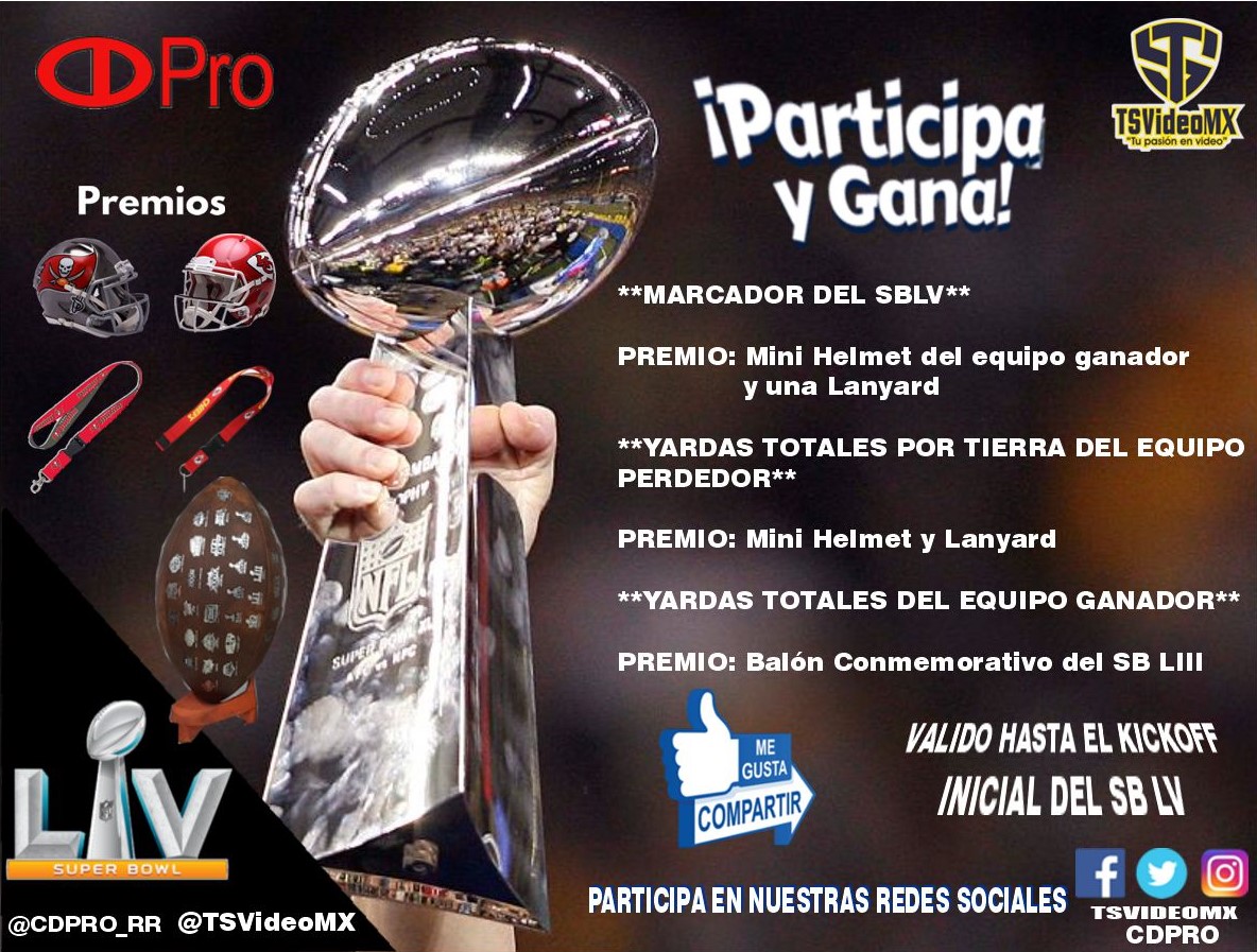 #ParticipayGana <a href="/TSVideoMX/">TSVideo</a> y <a href="/CDPRO_RR/">Roy Ruiz</a> Te invitan a ganar estos souvenirs del #SuperBowl con esta dinámica. RT <a href="/Tercer_Cuarto/">Tercer Cuarto</a> <a href="/Senteins/">Ernesto Senteins</a> <a href="/receptorcommx/">receptor | Futbol Americano🏈🏟</a> <a href="/playbook_life/">Playbook Life</a> <a href="/Ferdebolsillo/">Fernanda Mayen</a> <a href="/mundodelovoide/">Mundo del Ovoide</a> <a href="/tackleo/">tackleo.com</a> <a href="/f_escopeta/">Formacion Escopeta</a> <a href="/FingerSportsMed/">FingerSportsMedia</a> <a href="/PRIMERO_Y_GOL/">Rаn NeuRen̲̲rᅠᅠᅠᅠᅠᅠᅠᅠᅠᅠᅠᅠᅠᅠᅠᅠᅠᅠᅠᅠᅠᅠᅠᅠᅠᅠᅠᅠᅠᅠᅠᅠᅠᅠᅠᅠᅠ</a> <a href="/DVanegasL/">Diana Vanegas</a> <a href="/ElCoachSandoval/">Coach José Antonio Sandoval</a>