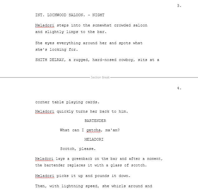 SummerwoodProd1's tweet photo. Script is coming along nicely. https://t.co/j08eVYNina