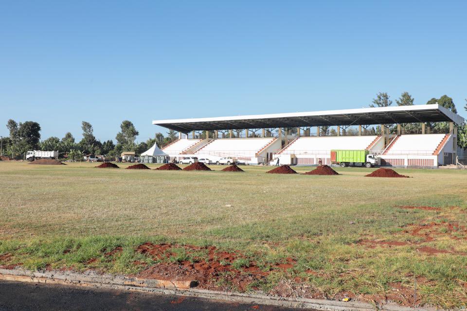 Inspected the ongoing construction of Chuka Stadium in Tharaka Nithi County. The Ministry’s focus is to make sure the stadium is delivered within the specified timelines. <a href="/CASnoor/">CAS Hassan Noor Hassan, EBS</a> <a href="/JoeOkudo/">izzie</a> @moscakenya