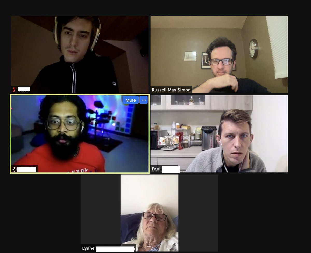 interintellect_'s tweet image. We did it! We hosted an introspection Salon using a text by Hunter S Thompson 😊 And it was great!

Congrats to @russellmaxsimon on his debut!