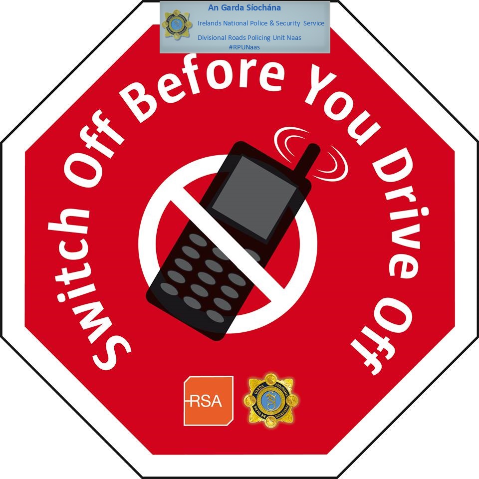 GardaTraffic's tweet image. The Naas Roads Policing Unit in South Kildare detected a person driving whilst holding a mobile today.

Driver was an unaccompanied learner with no L Plates displayed. Tax was out 460 days &amp;amp; car had 4 bald tyres. 

Vehicle Seized &amp;amp; numerous FCPNs issued to include penalty points.