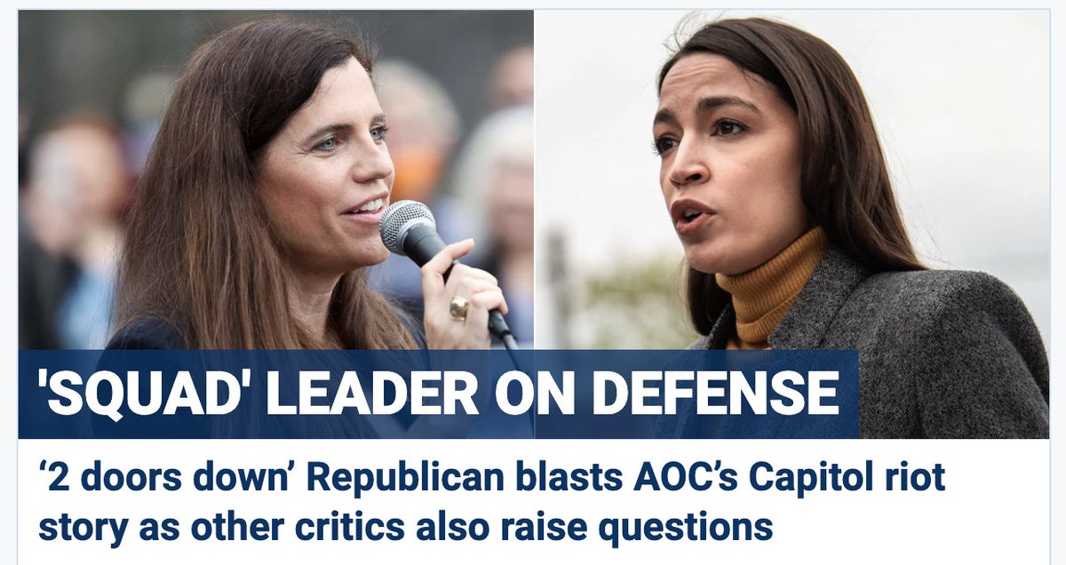 I'm two doors down from @aoc and no insurrectionists stormed our hallway... foxnews.com/politics/aoc-u…