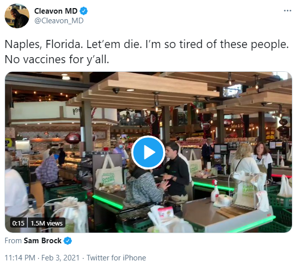 neontaster's tweet photo. Very normal tweet for an ER doctor who fights for "humanity." https://t.co/2FYmASZkEB